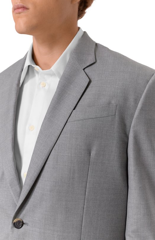 Шерстяной пиджак Moschino A0503/5238 Серый  A0503/5238 Фото 7