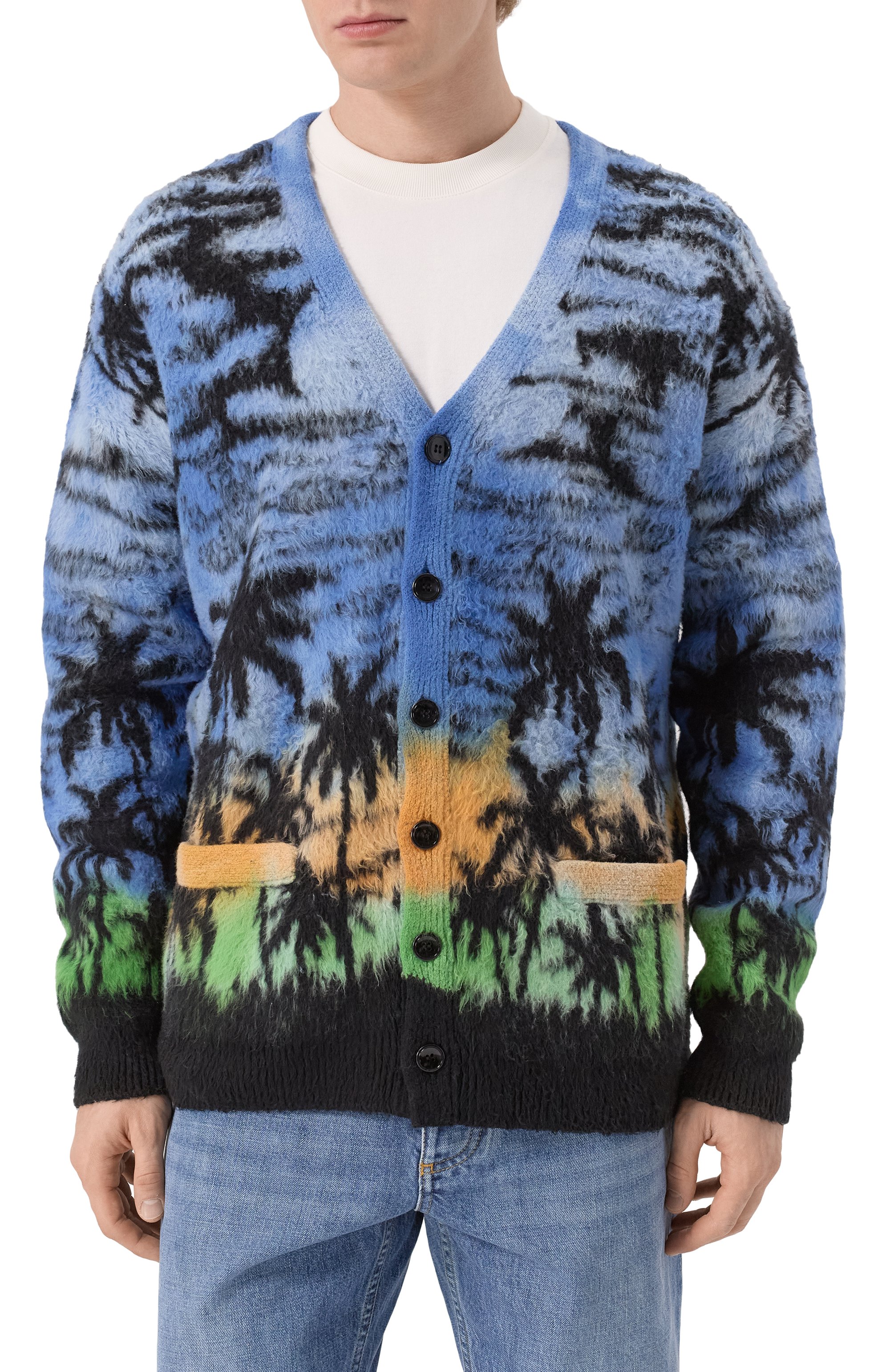 Хлопковый кардиган CELINE, арт. 2AH57421U, фото 3