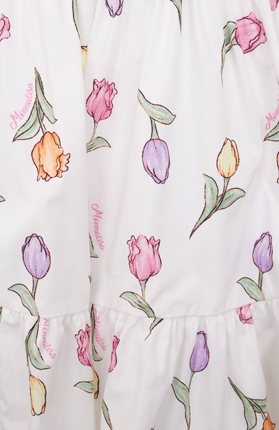 Хлопковое платье MONNALISA, арт. 31A902, фото 3