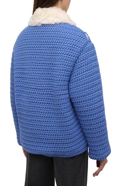 Шерстяная куртка MIU MIU, арт. ML799-1ZVW-F0013, фото 4