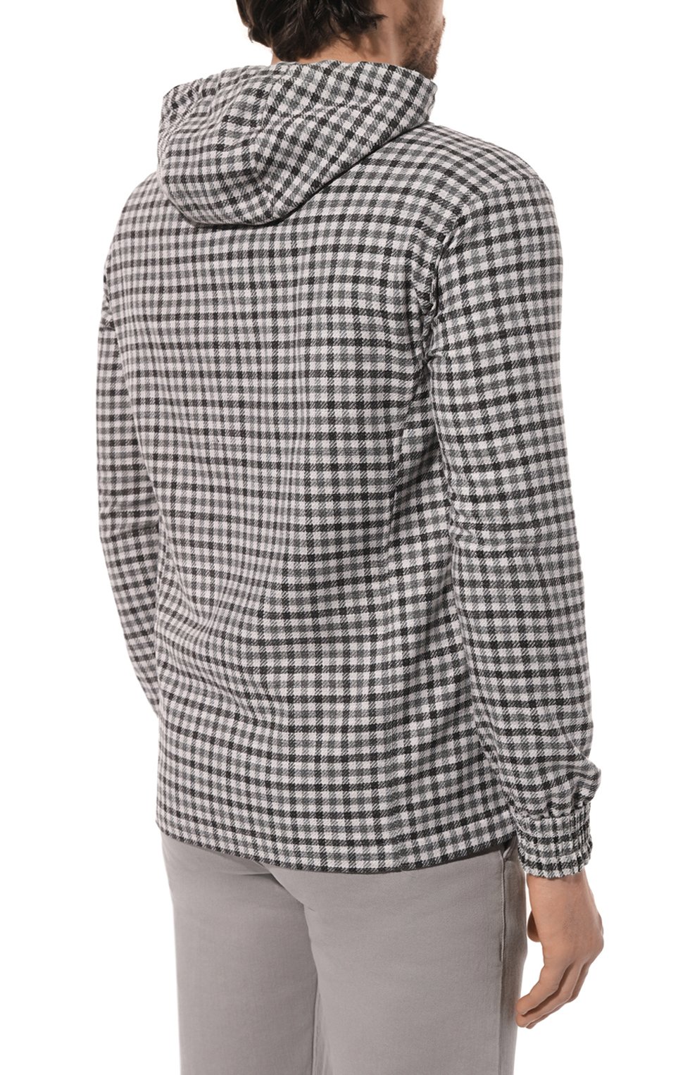 Толстовка из шерсти и шелка KITON, арт. UMC010K0643C, фото 4