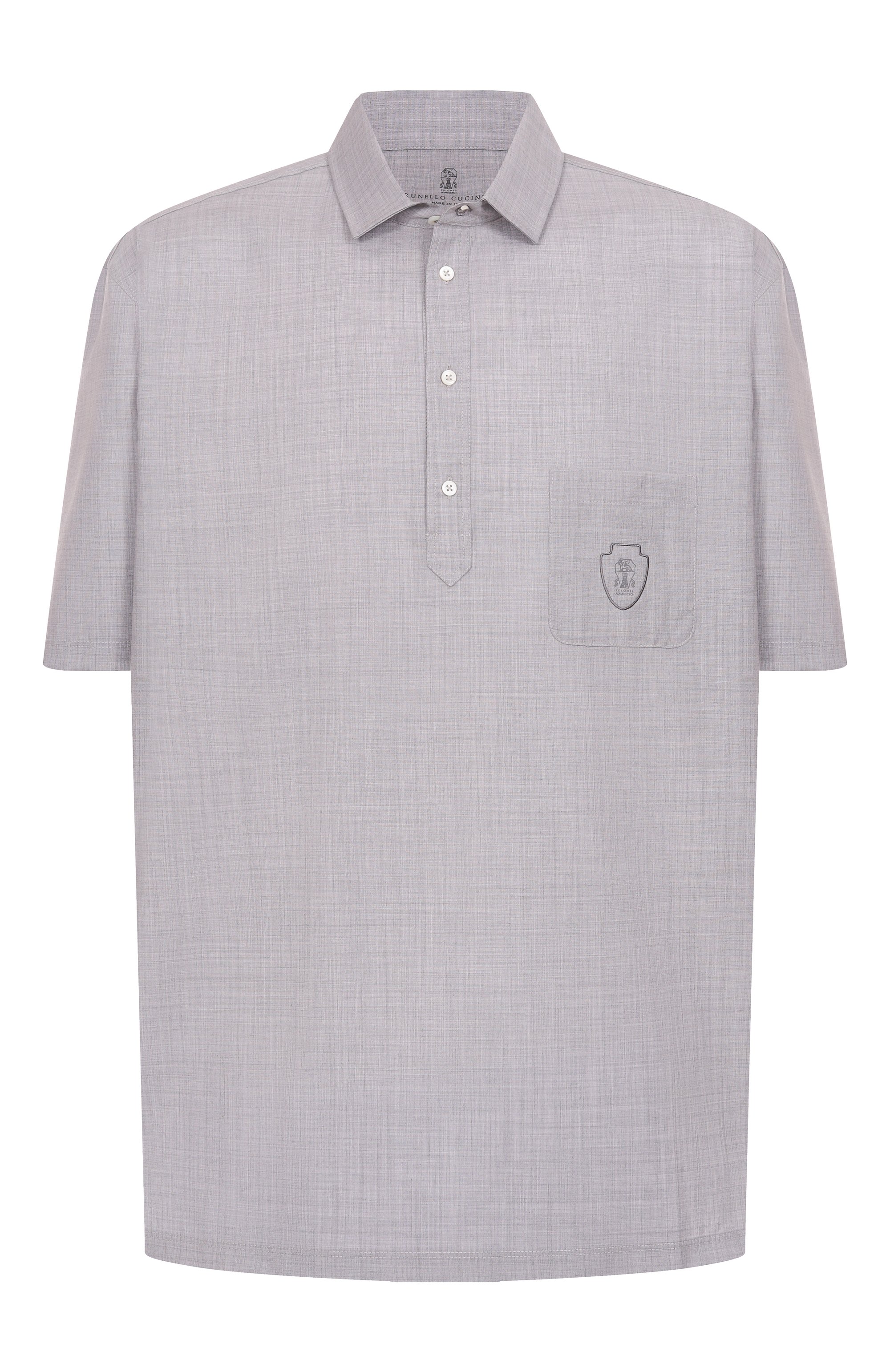Шерстяная рубашка BRUNELLO CUCINELLI, арт. MM6701301F, фото 1