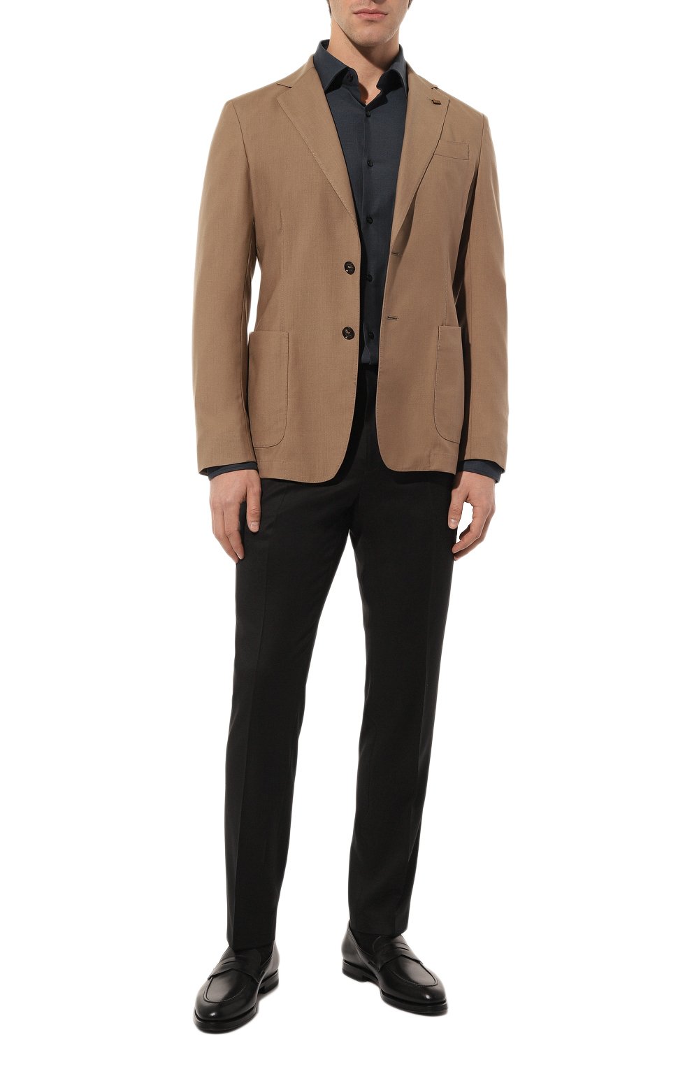 Хлопковая сорочка BOSS, арт. 50470583, фото 2