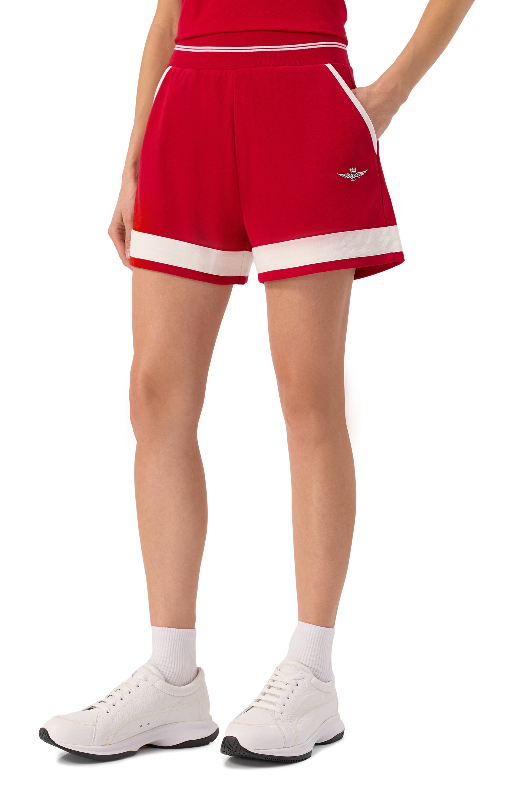 Хлопковые шорты AERONAUTICA MILITARE, арт. BF018DF582, фото 3