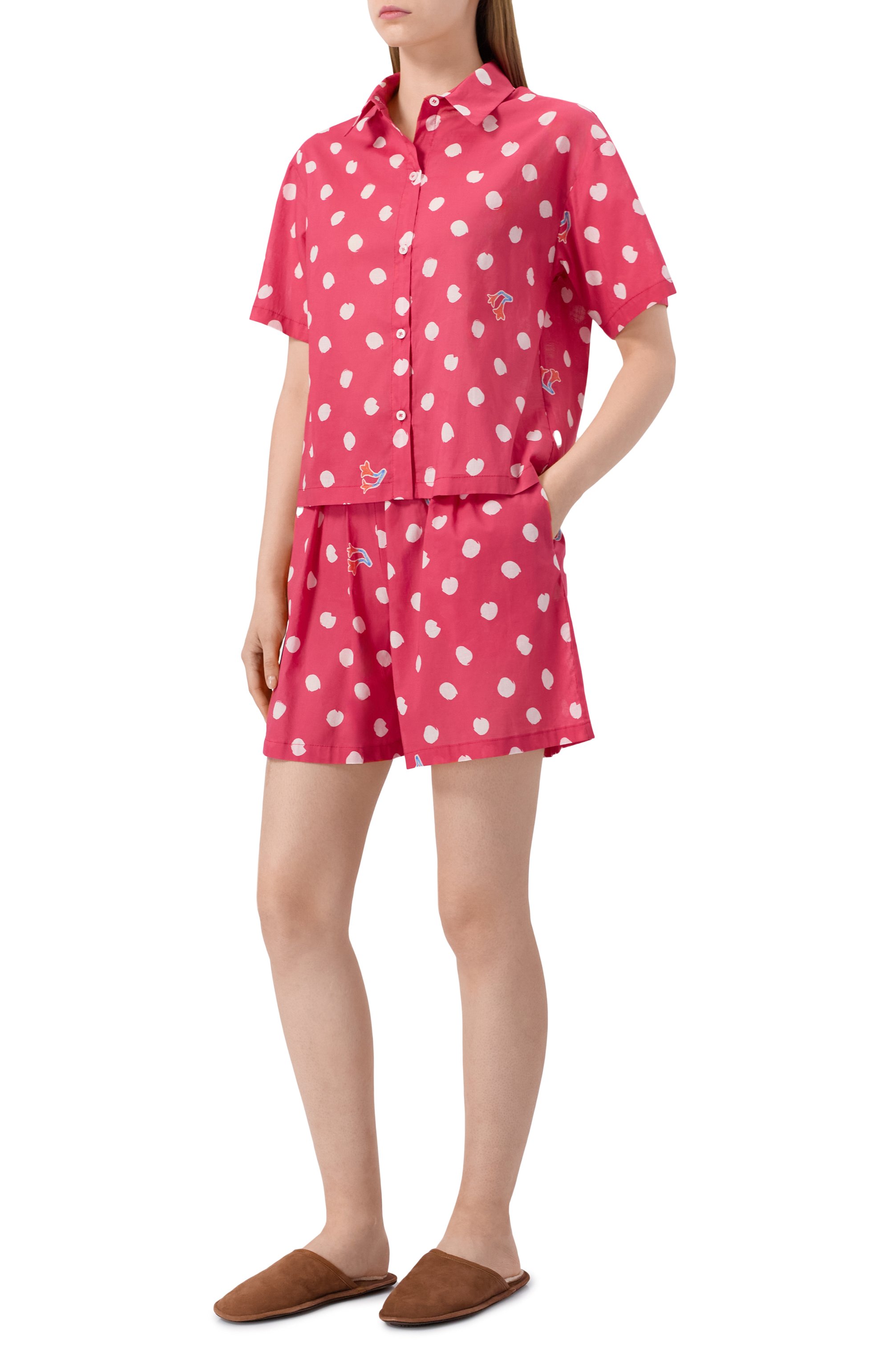 Хлопковая пижама ANY WOWZERS, арт. SFR02-LDOT-R, фото 2