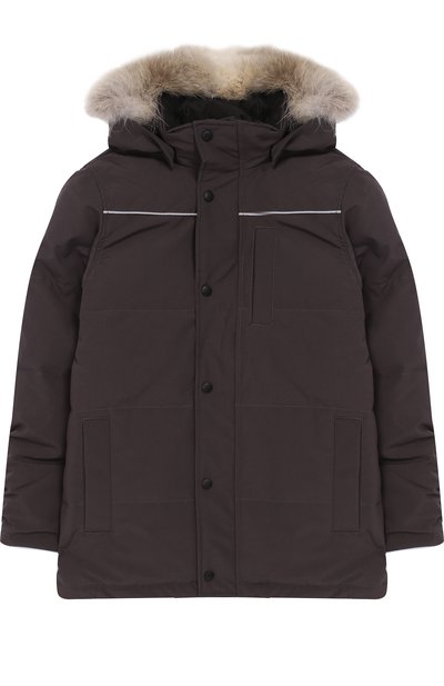Пуховая куртка eakin с меховой отделкой на капюшоне CANADA GOOSE, арт. 4597Y, фото 1