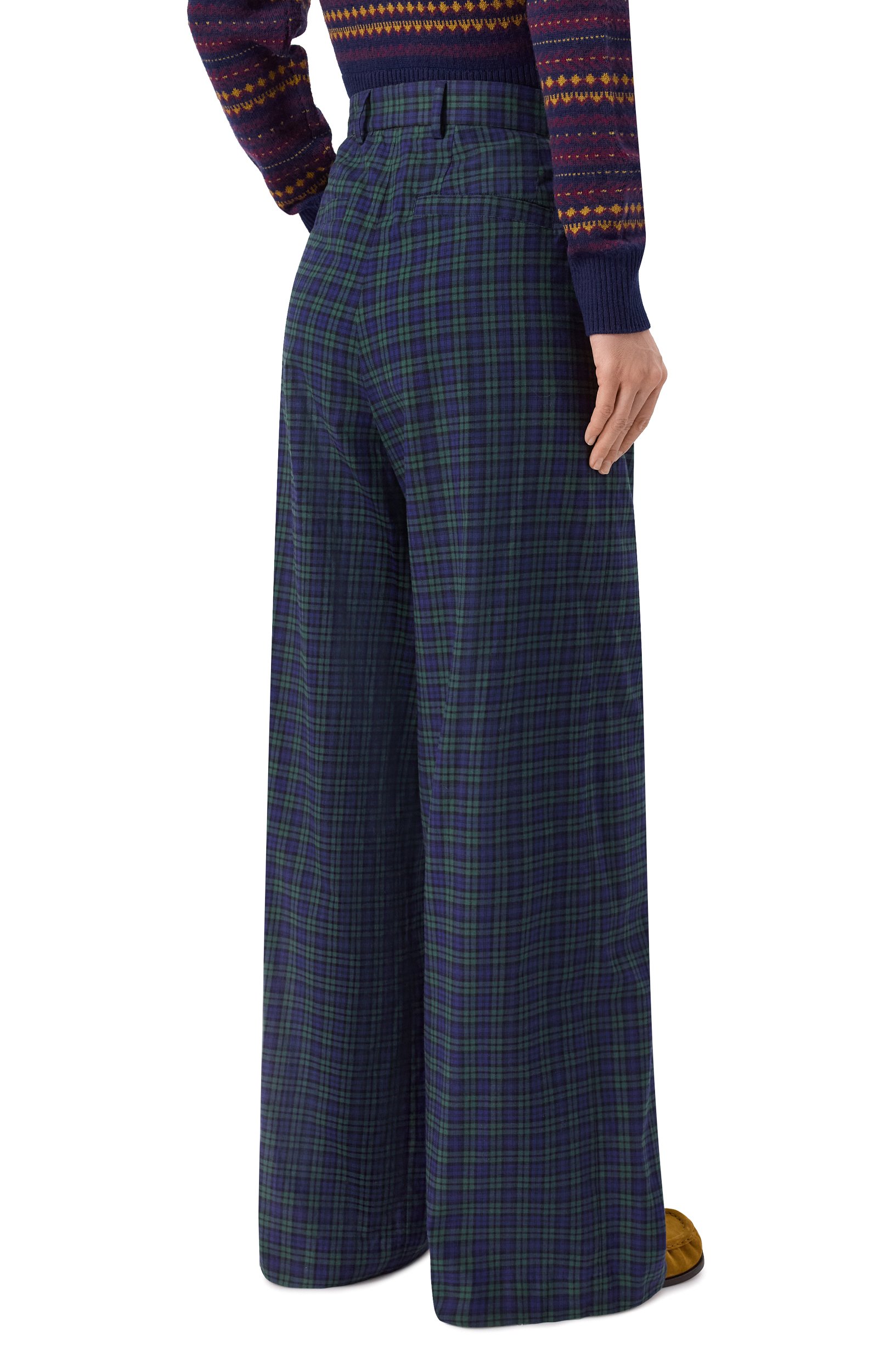 Хлопковые брюки DRIES VAN NOTEN, арт. 010907/4315, фото 4