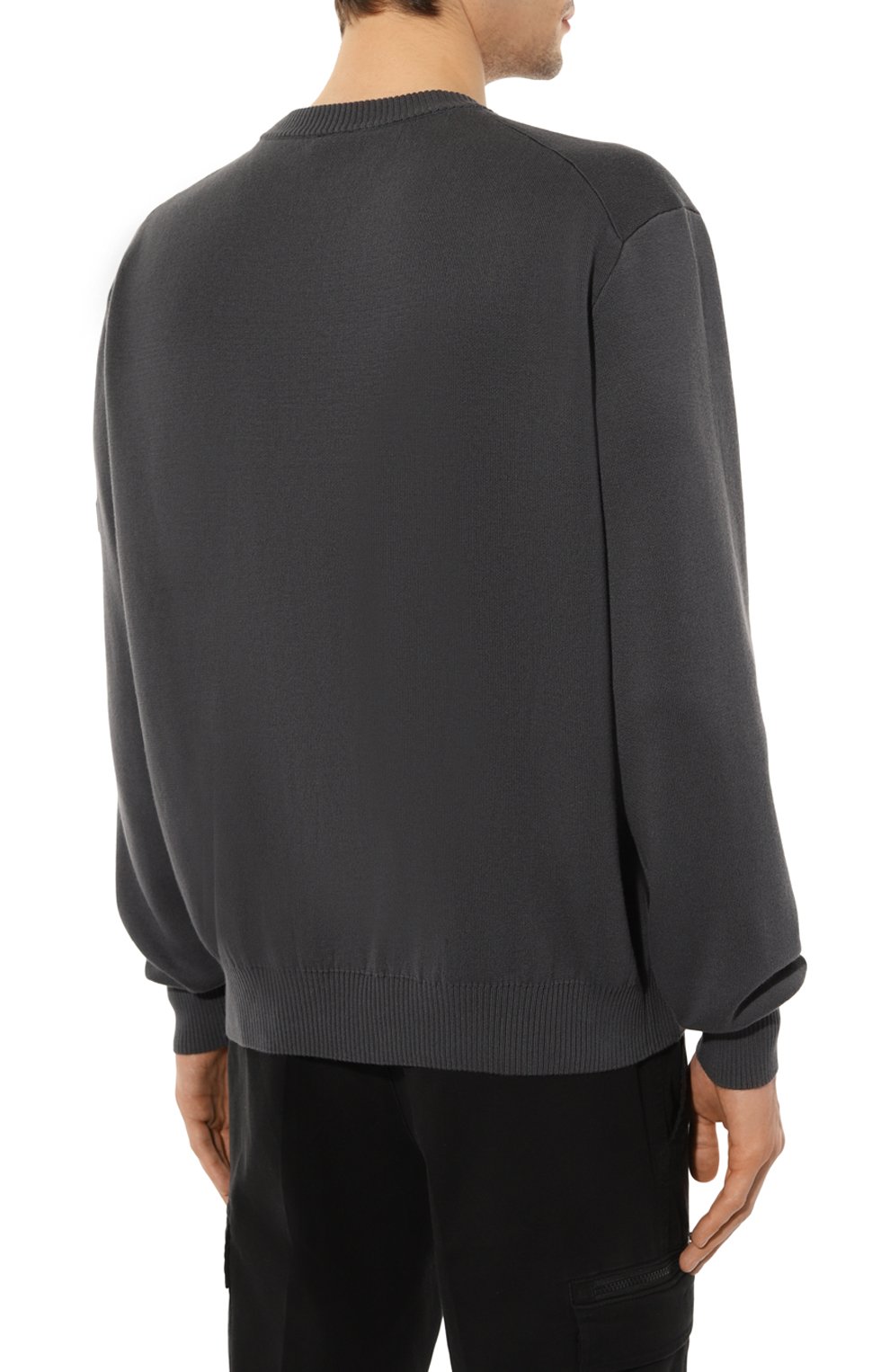 Хлопковый джемпер BOSS ORANGE, арт. 50494412, фото 4