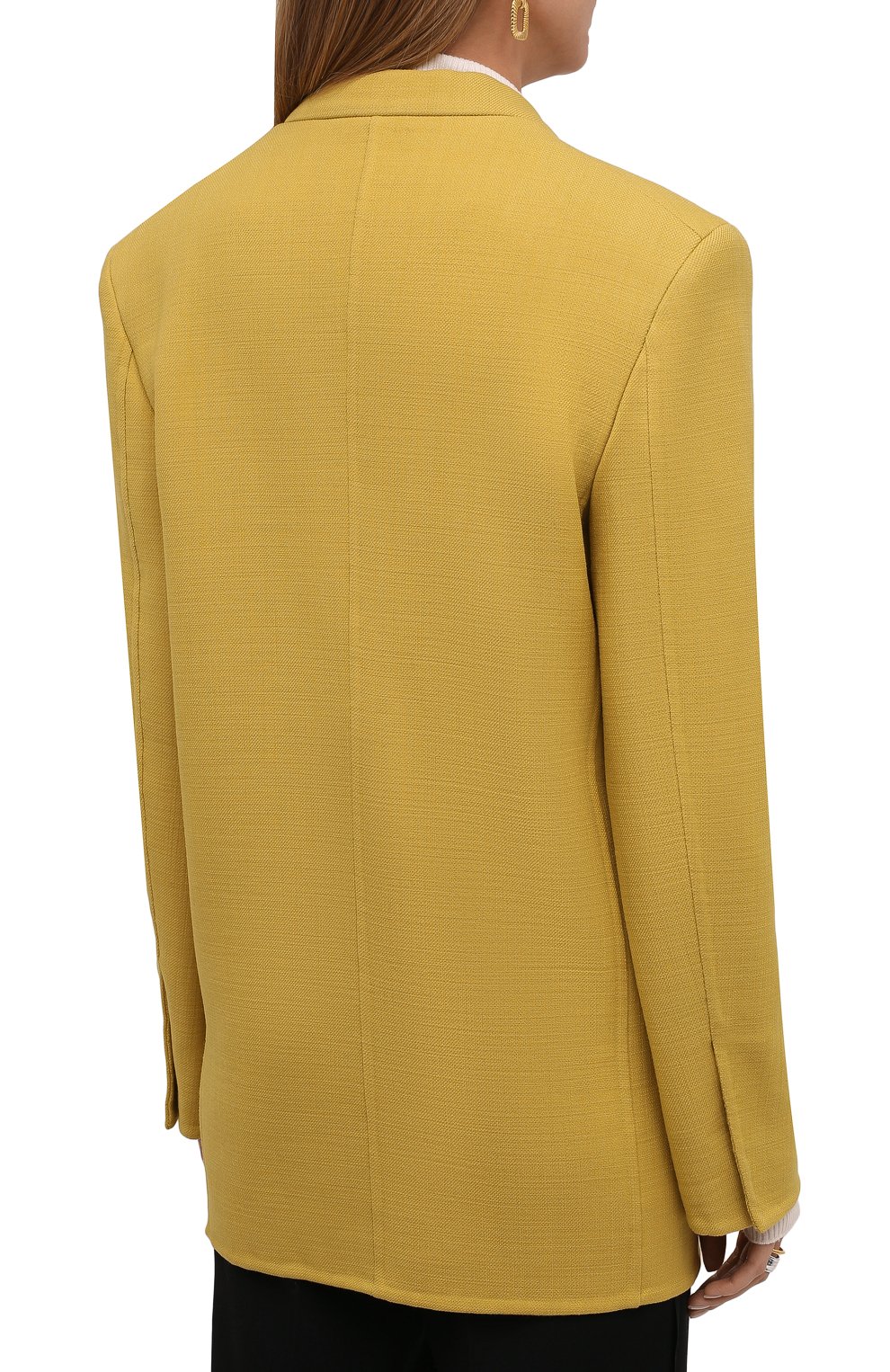 Шерстяной жакет JIL SANDER, арт. JSWT136484-WT210303, фото 4