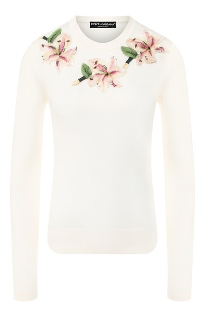 Женский шелковый пуловер DOLCE & GABBANA, арт. FX151Z/JASHE