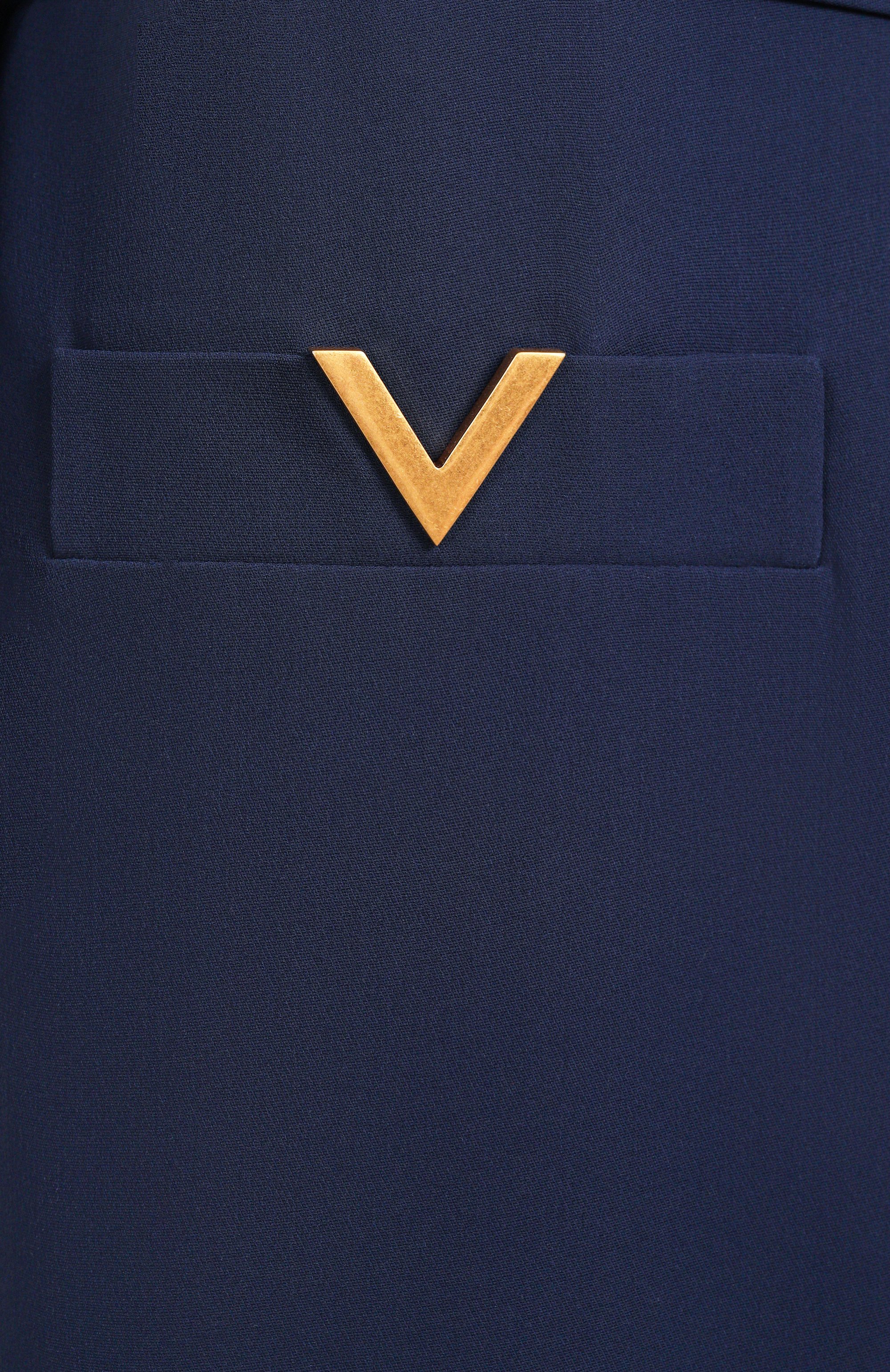 Шелковое платье VALENTINO, арт. 6B3VDKQ51MM, фото 6