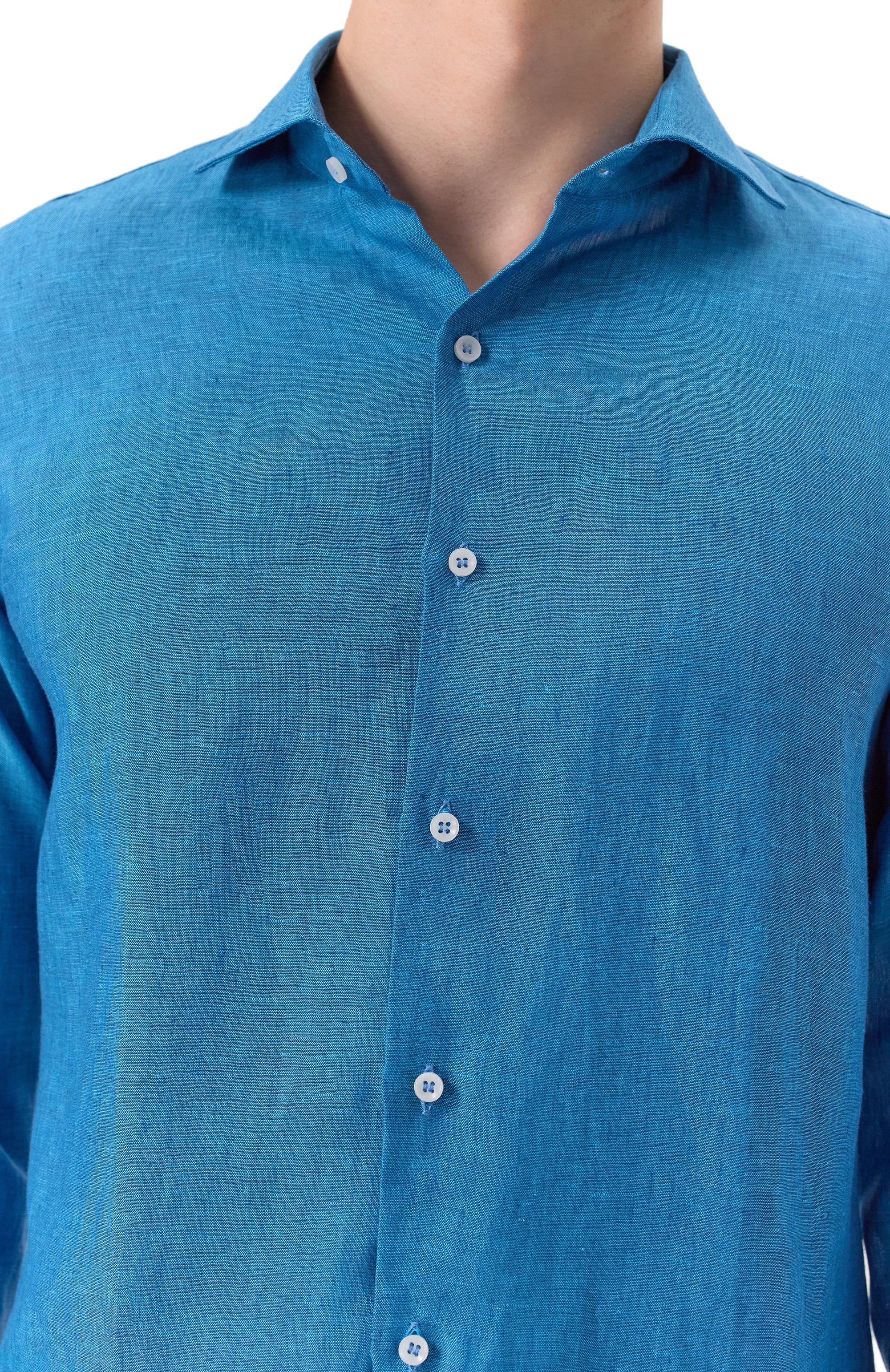 Льняная рубашка FEFE`, арт. LINEN SHIRT/CL74, фото 5