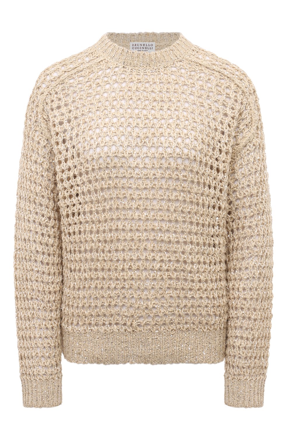 Свитер из шелка и льна BRUNELLO CUCINELLI, арт. MEA36BP412, фото 1