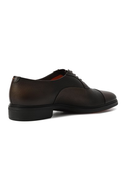 Кожаные оксфорды easy on SANTONI, арт. MGEG18957NEAXPGL, фото 5