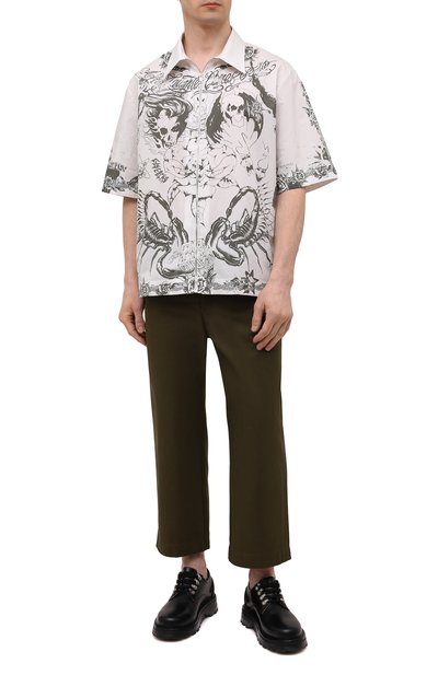 Хлопковая рубашка GIVENCHY, арт. BM60PK13R6, фото 2
