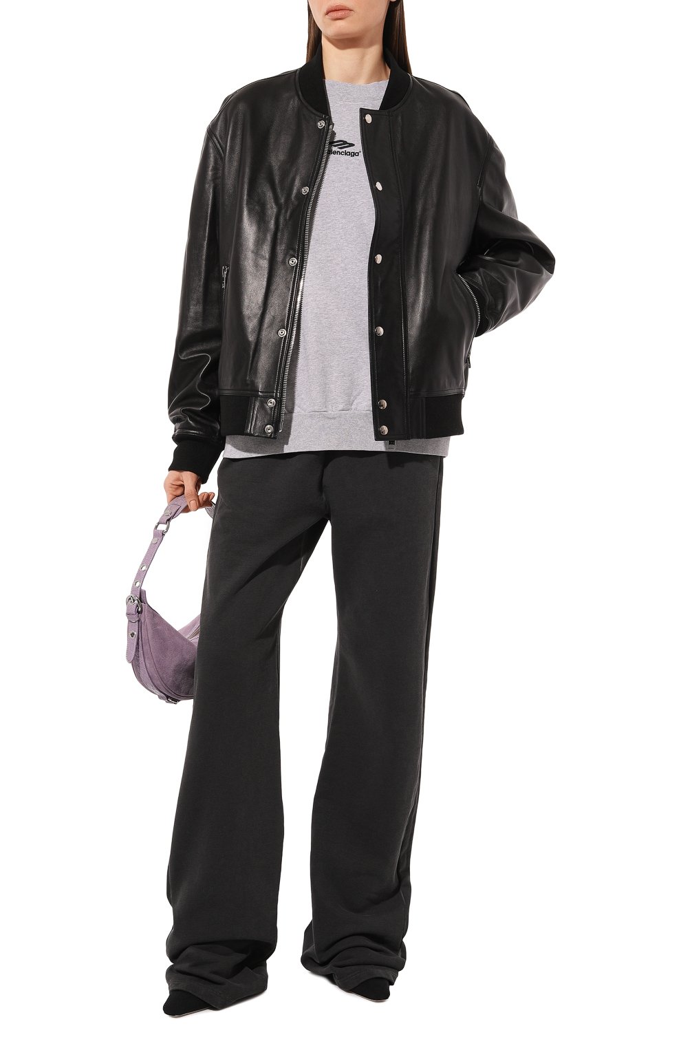 Хлопковый свитшот BALENCIAGA, арт. 697869/TMVA61663, фото 2