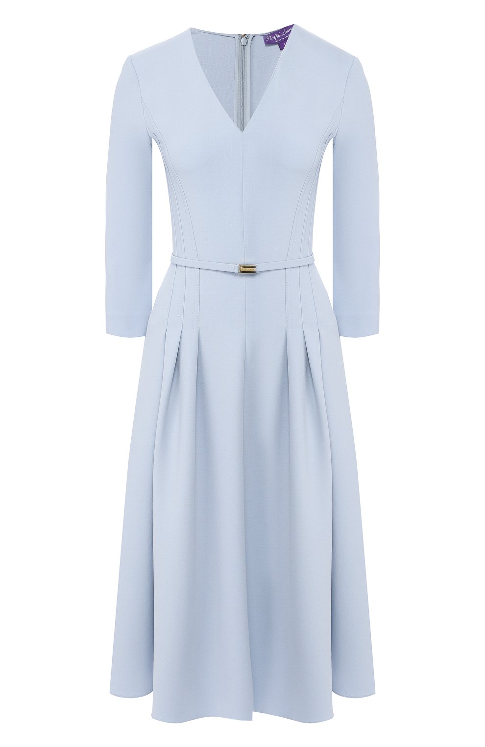 Шерстяное платье RALPH LAUREN голубого цвета по цене 283000 руб., арт. 290740693, фото 1 Шерстяное платье RALPH LAUREN, арт. 290740693, фото 1