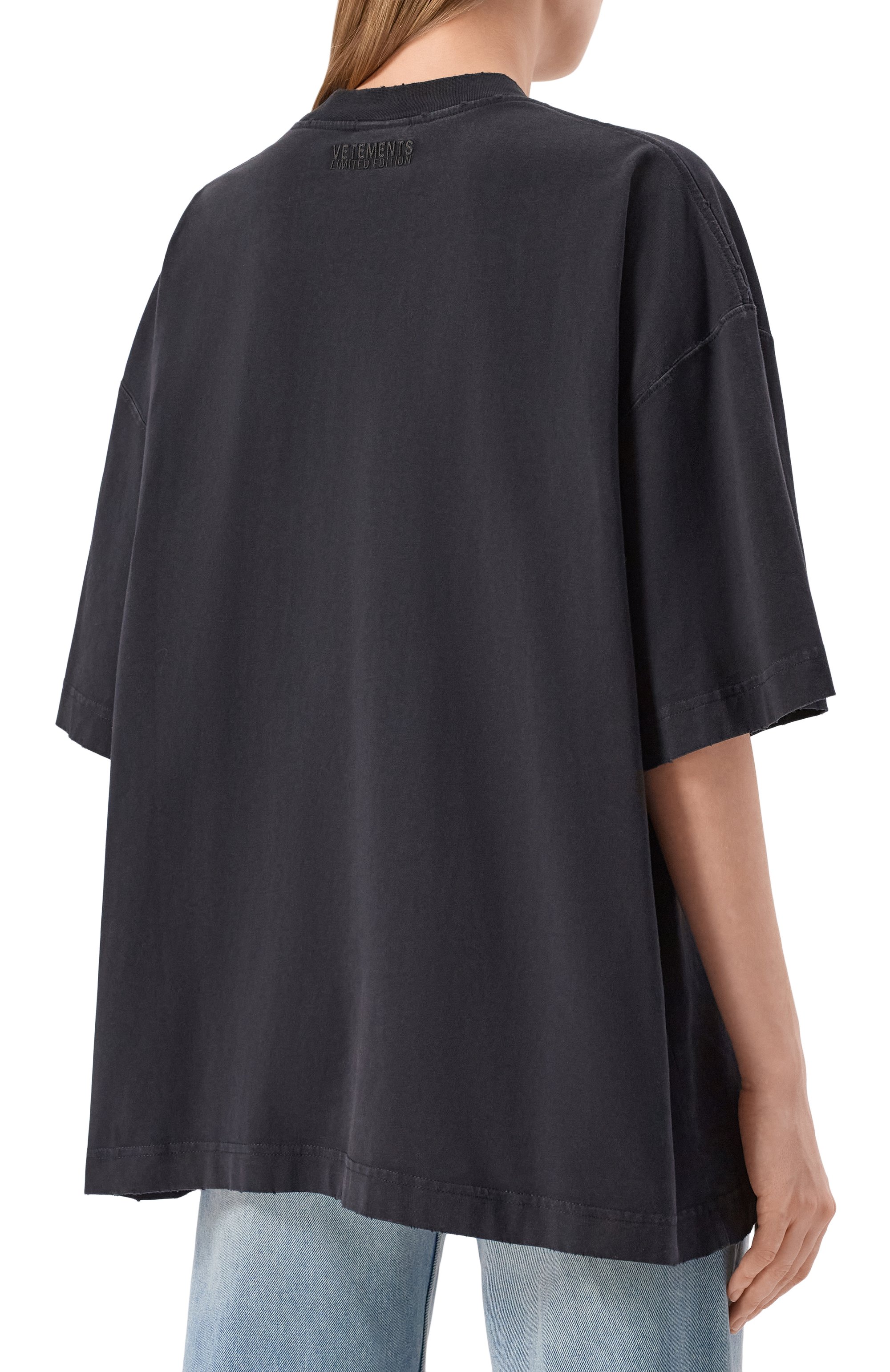 Хлопковая футболка VETEMENTS, арт. ME76TR212BX/1200 LIGHT JERSEY, фото 7