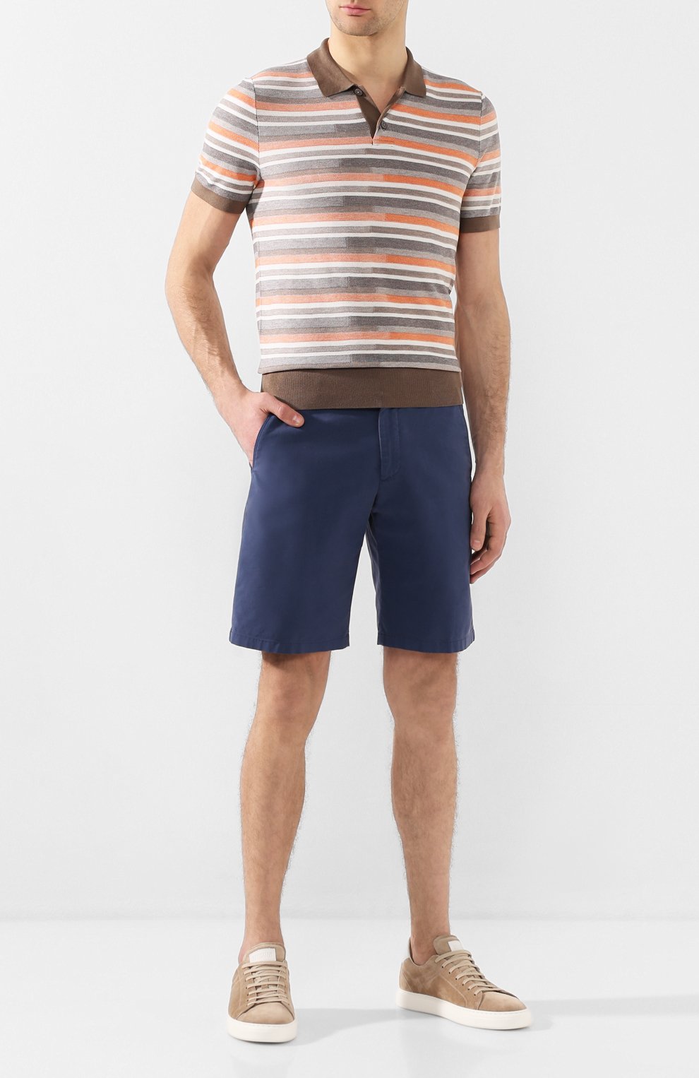 Замшевые кеды BRUNELLO CUCINELLI, арт. MZUSIBJ233, фото 2