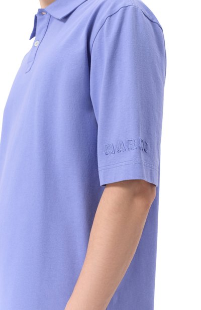 Хлопковое поло MARNI, арт. P0MU0037X0/UTC406, фото 5