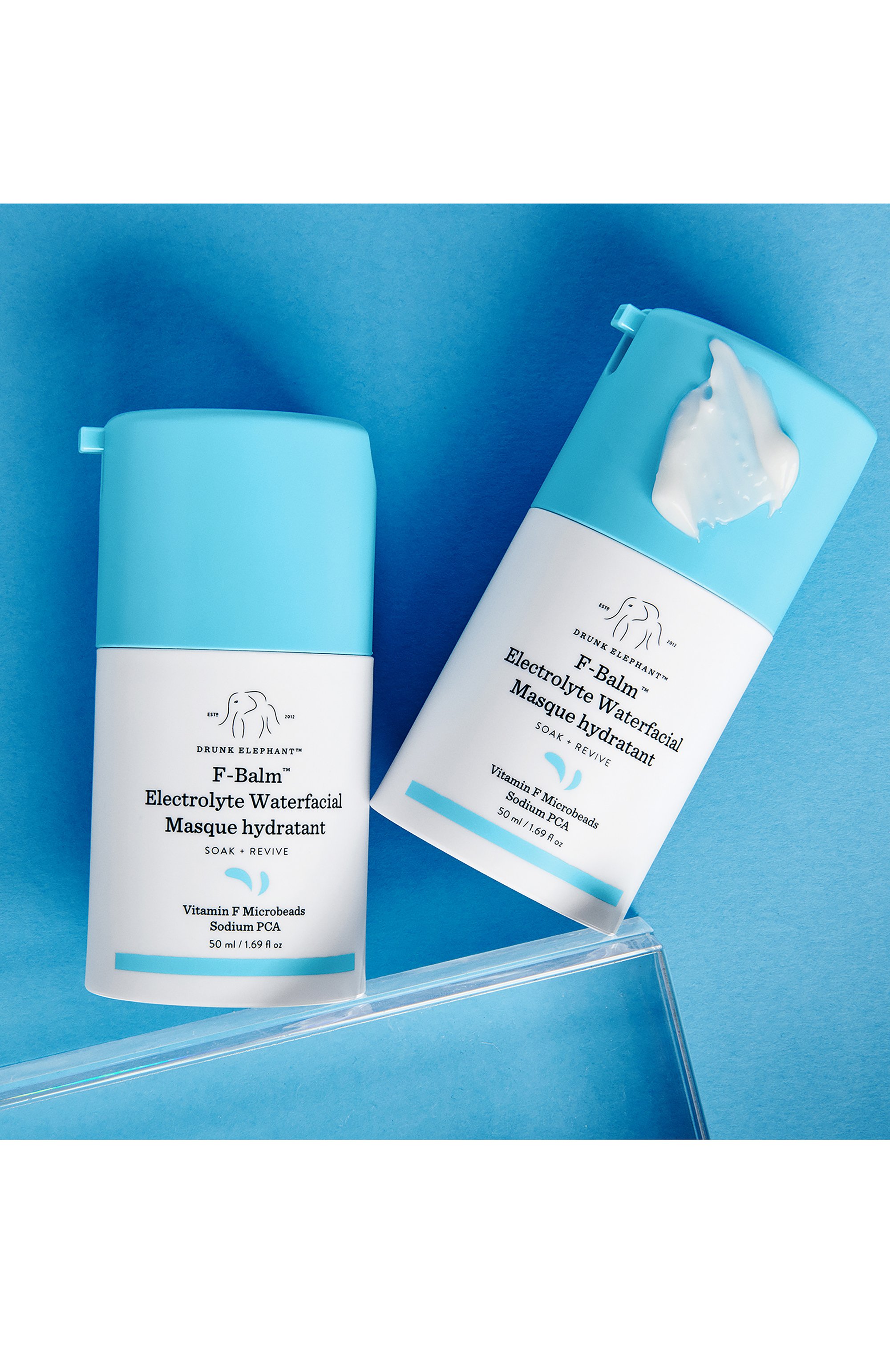 Увлажняющая маска с электролитами f-balm (50ml) DRUNK ELEPHANT бесцветного цвета по цене 6100 руб., арт. 42800015DE, фото 5 Увлажняющая маска с электролитами f-balm (50ml) DRUNK ELEPHANT, арт. 42800015DE, фото 5