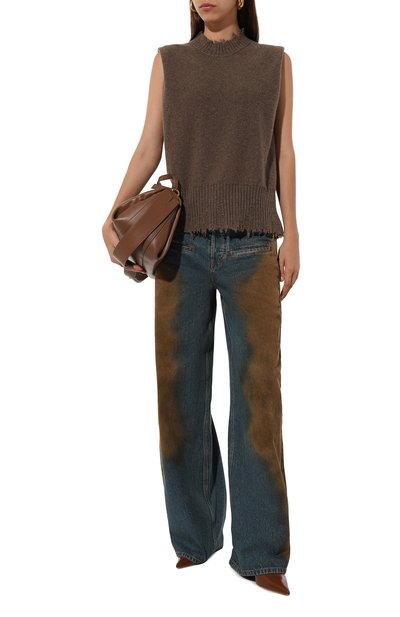 Джинсы UMA WANG синего цвета по цене 65600 руб., арт. S3 M UP3038, фото 2 Джинсы UMA WANG, арт. S3 M UP3038, фото 2