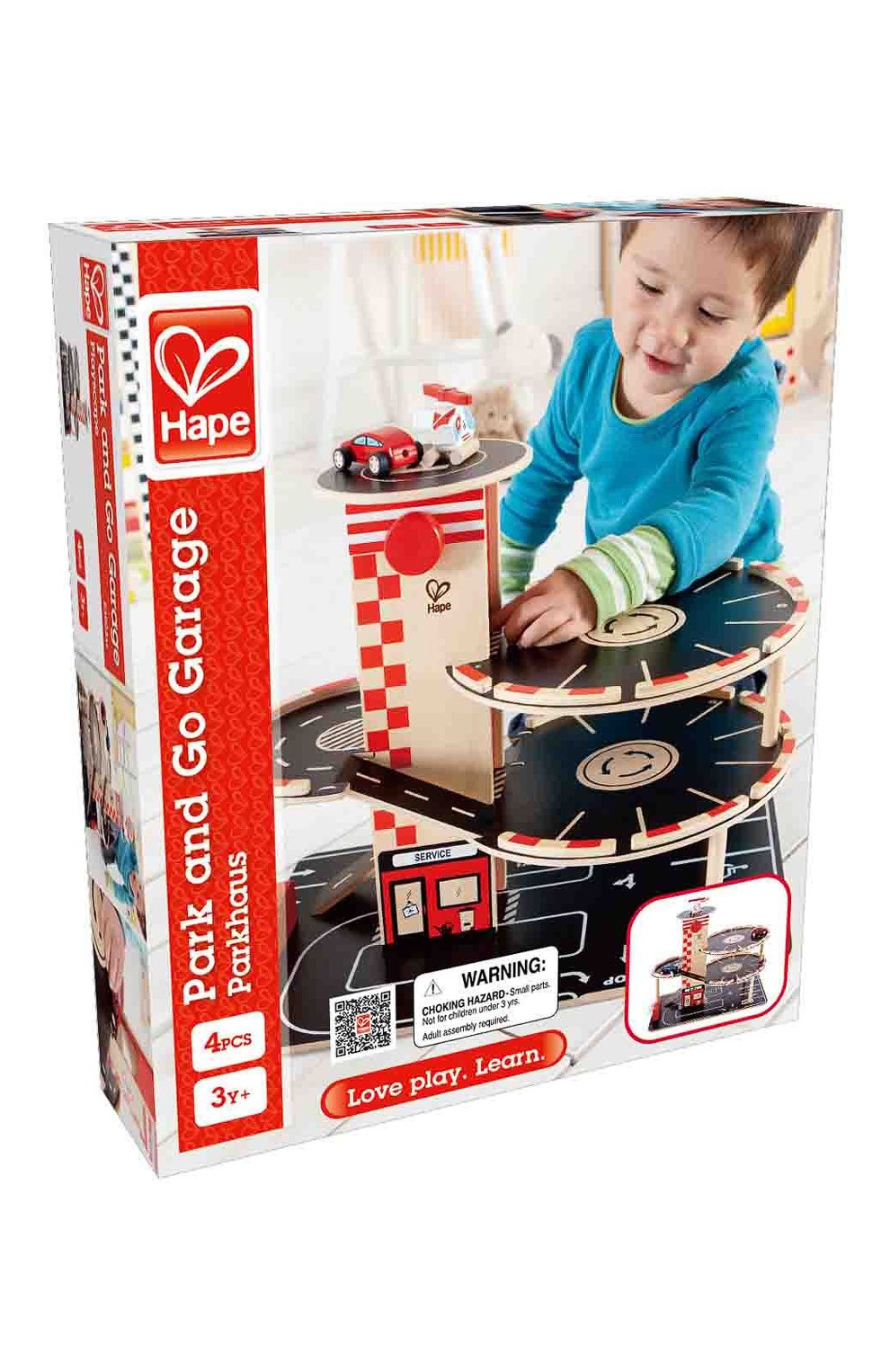 Игра многоуровневая парковка HAPE, арт. E3002_HP, фото 4