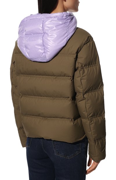 Пуховик loctudy MONCLER хаки цвета по цене 112500 руб., арт. H1-093-1A000-32-595A2, фото 4 Пуховик loctudy MONCLER, арт. H1-093-1A000-32-595A2, фото 4