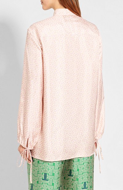 Атласная блузка LANVIN, арт. RW-T0640I-4223-H19, фото 4