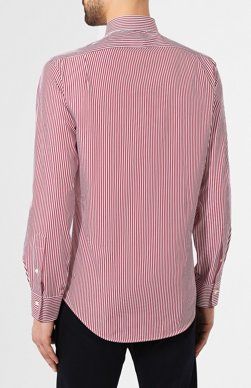 Хлопковая рубашка POLO RALPH LAUREN, арт. 710737097/4034A, фото 4