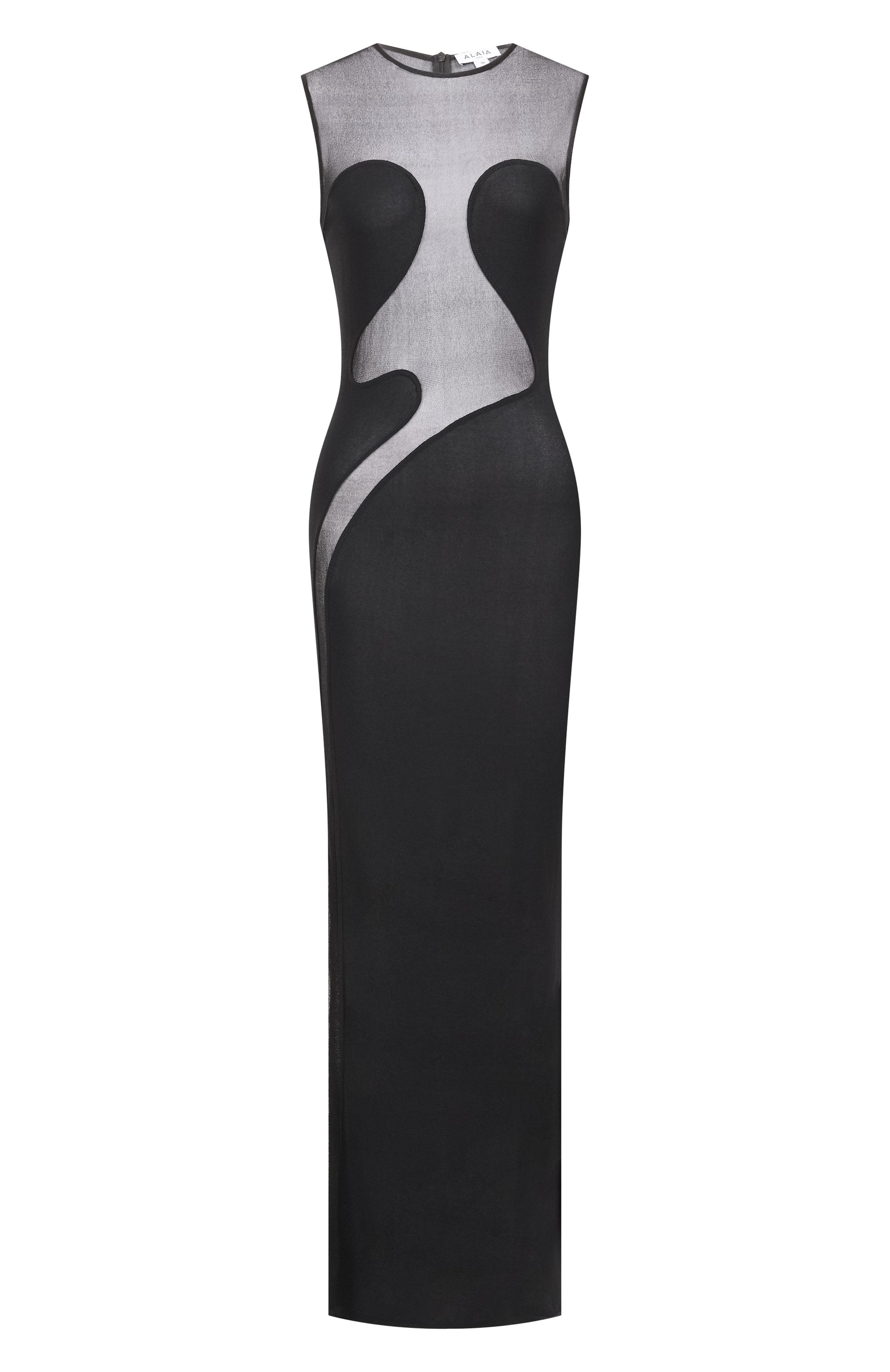 Платье из вискозы ALAIA, арт. AA9R2654K061A, фо�то 1