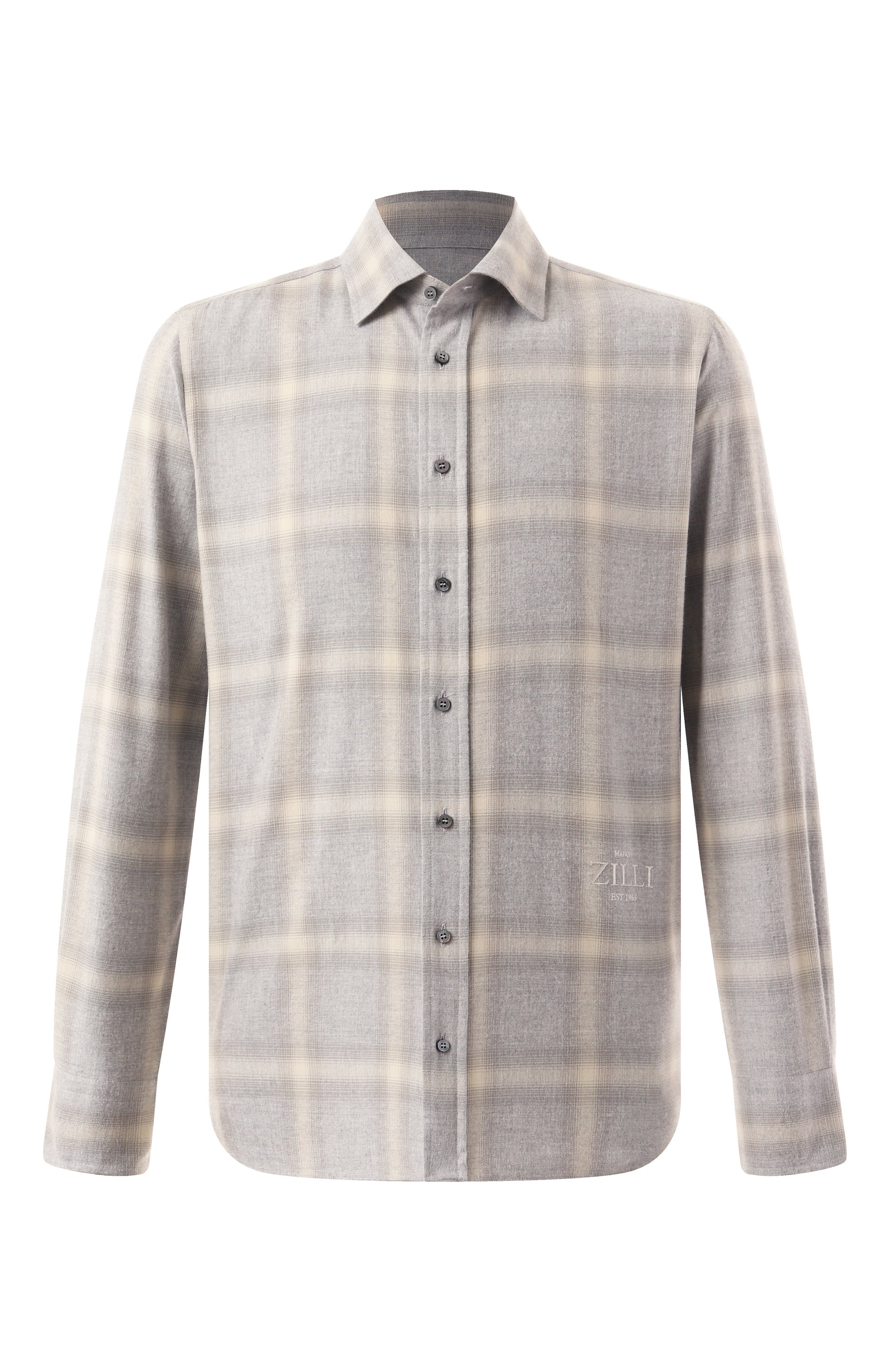 Хлопковая рубашка ZILLI, арт. SP0R01M012360080Q, фото 1