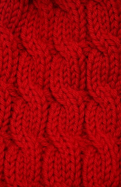 Шерстяная шапка с меховым помпоном MONCLER, арт. D2-098-00228-10-0402A, фото 3