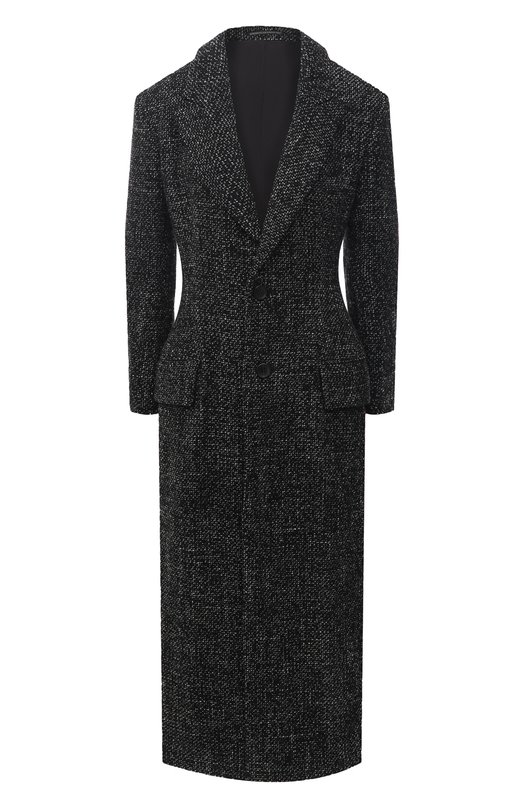 

Шерстяное пальто Yohji Yamamoto, Чёрный