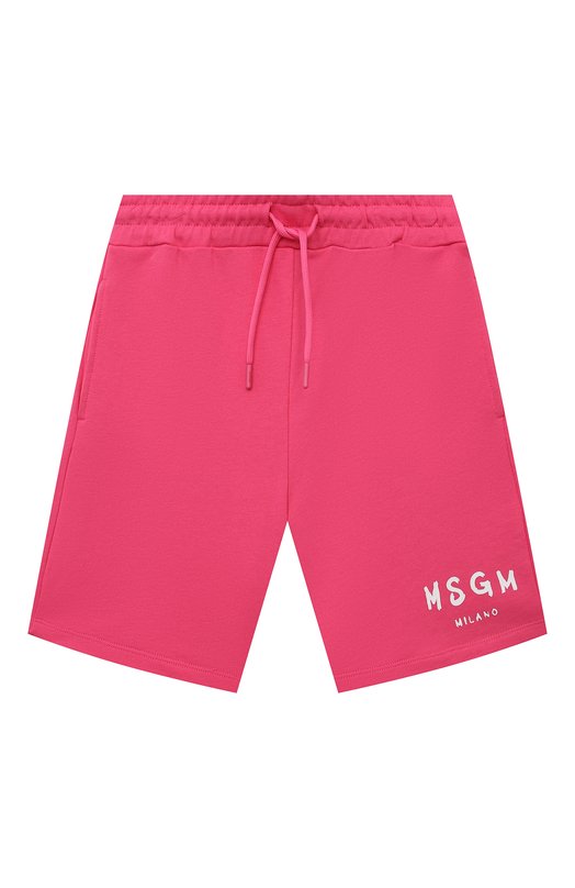 

Хлопковые шорты MSGM kids, Розовый