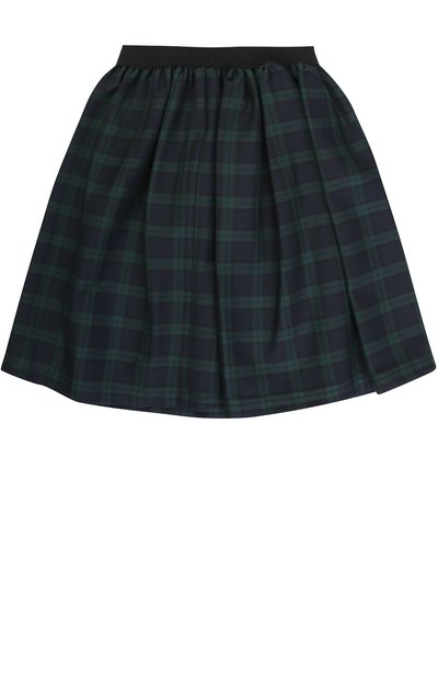 Шерстяная мини-юбка в клетку с эластичным поясом CAF, арт. G0NNA1-SP/9A-11A, фото 2