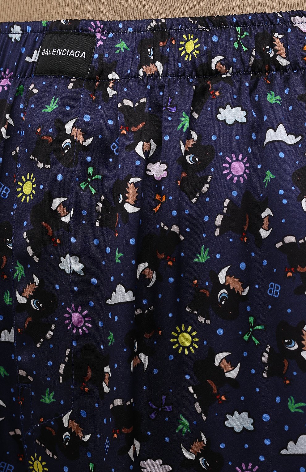 Шелковые брюки BALENCIAGA, арт. 595222/TJLA5, фото 5