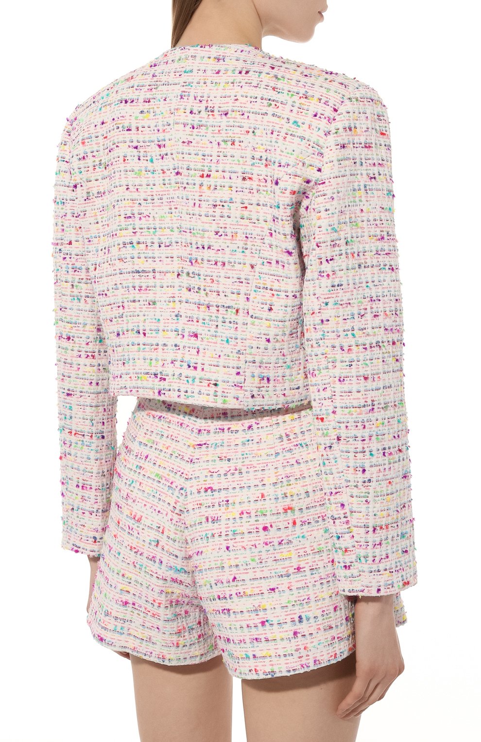 Жакет FORTE DEI MARMI COUTURE разноцветного цвета по цене 78400 руб., арт. 23SF6401, фото 4 Жакет FORTE DEI MARMI COUTURE, арт. 23SF6401, фото 4