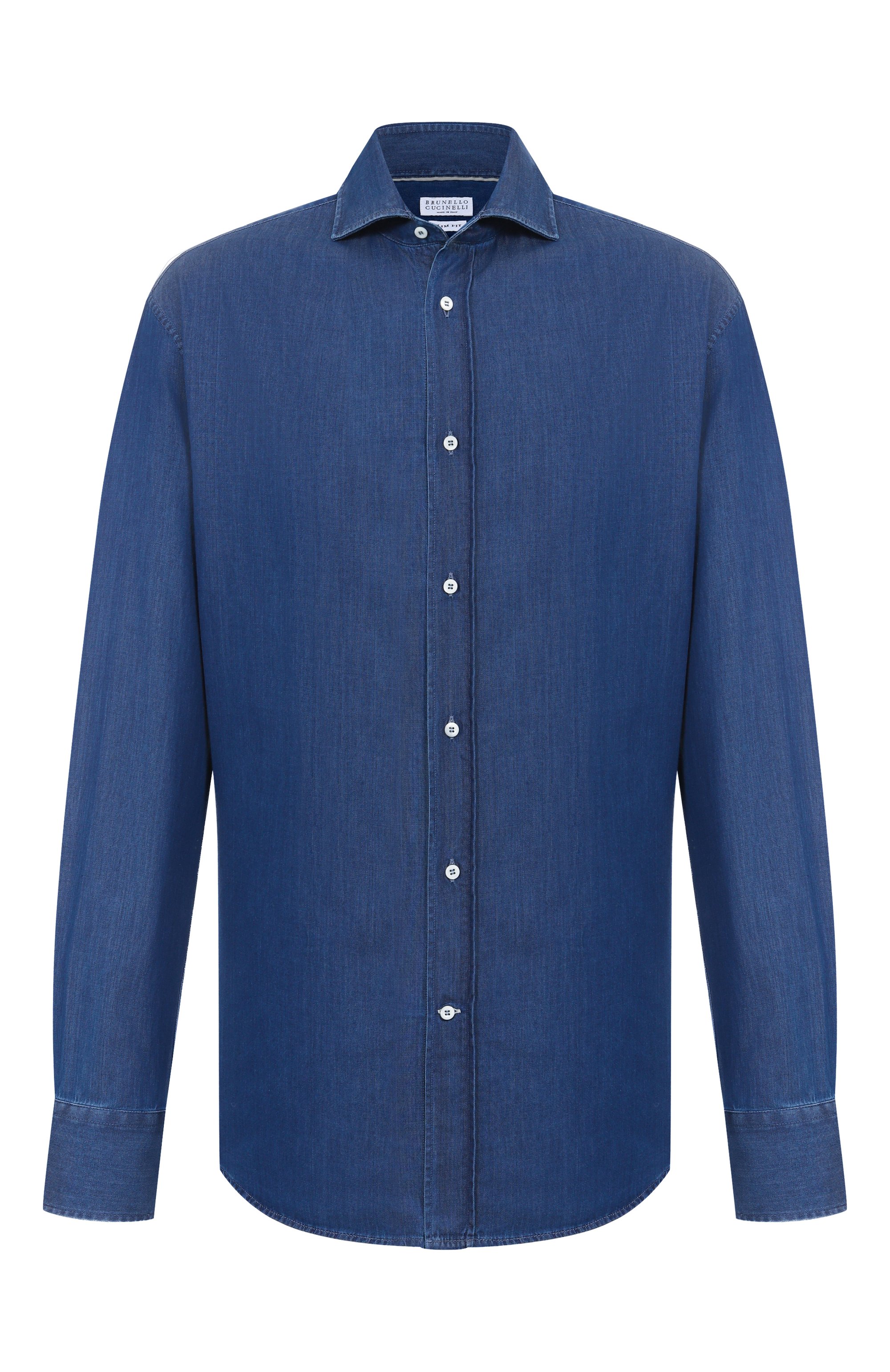 Джинсовая рубашка BRUNELLO CUCINELLI, арт. MR6831718, фото 1