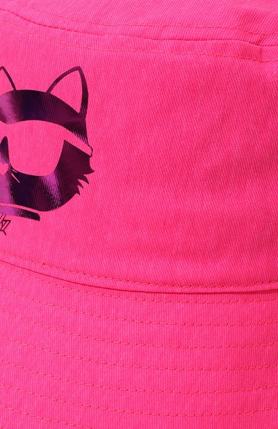 Хлопковая панама KARL LAGERFELD KIDS, арт. Z30159, фото 3