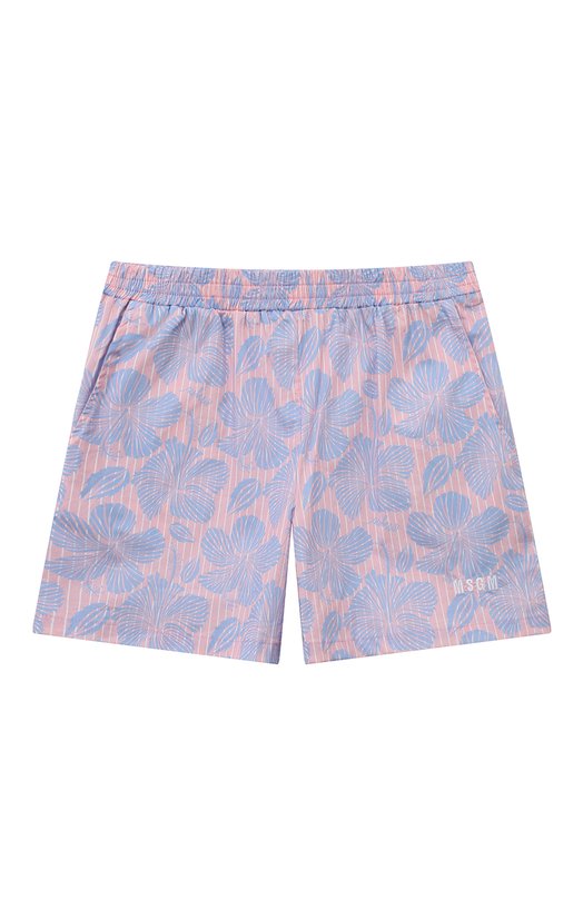 

Хлопковые шорты MSGM kids, Разноцветный