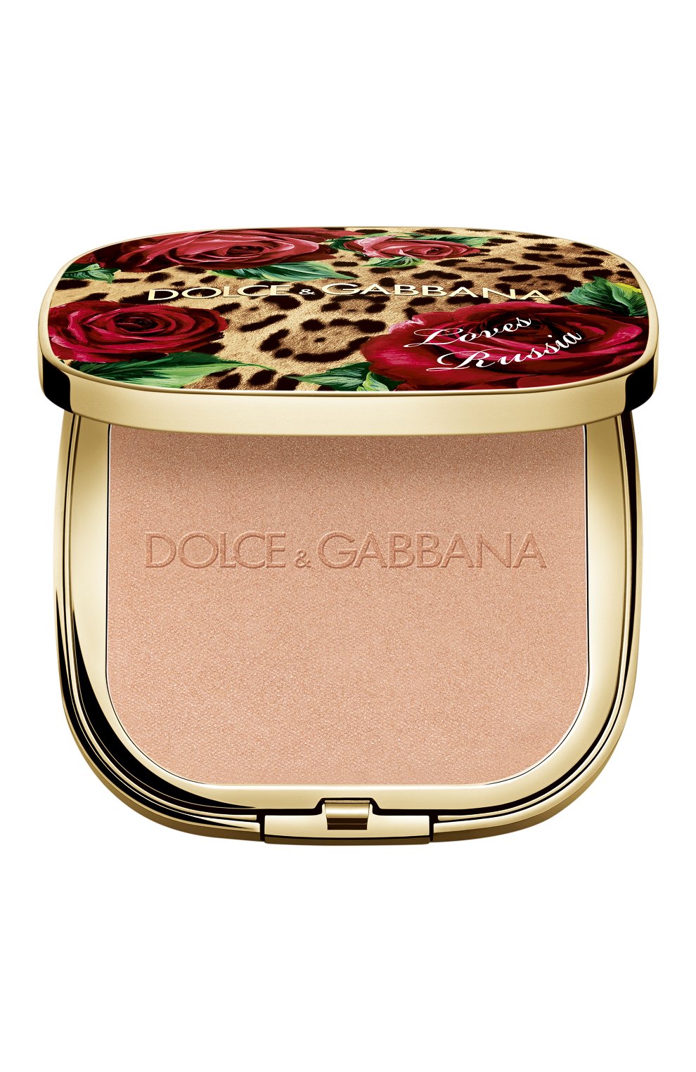 Универсальная пудра-хайлайтер dg loves russia (12g) DOLCE & GABBANA бесцветного цвета по цене 5170 руб., арт. 3124350DG, фото 1 Универсальная пудра-хайлайтер dg loves russia (12g) DOLCE & GABBANA, арт. 3124350DG, фото 1