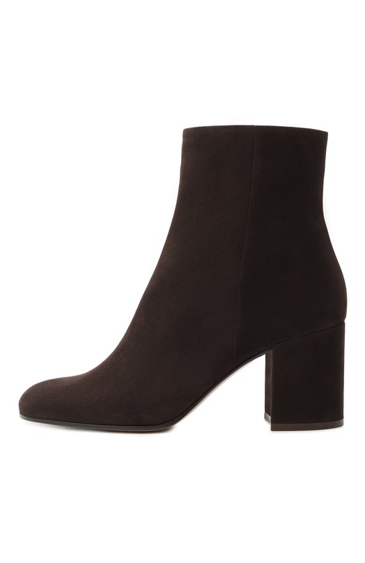 Замшевые ботильоны Joelle 70 Gianvito Rossi G73065.70RIC.CASM0KA Коричневый  G73065.70RIC.CASM0KA Фото 4