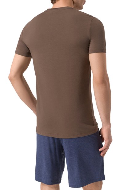 Хлопковая футболка ZEGNA, арт. N3M20/180, фото 4