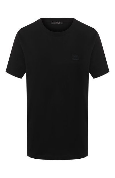 Женская хлопковая футболка ACNE STUDIOS, арт. AL0038/W