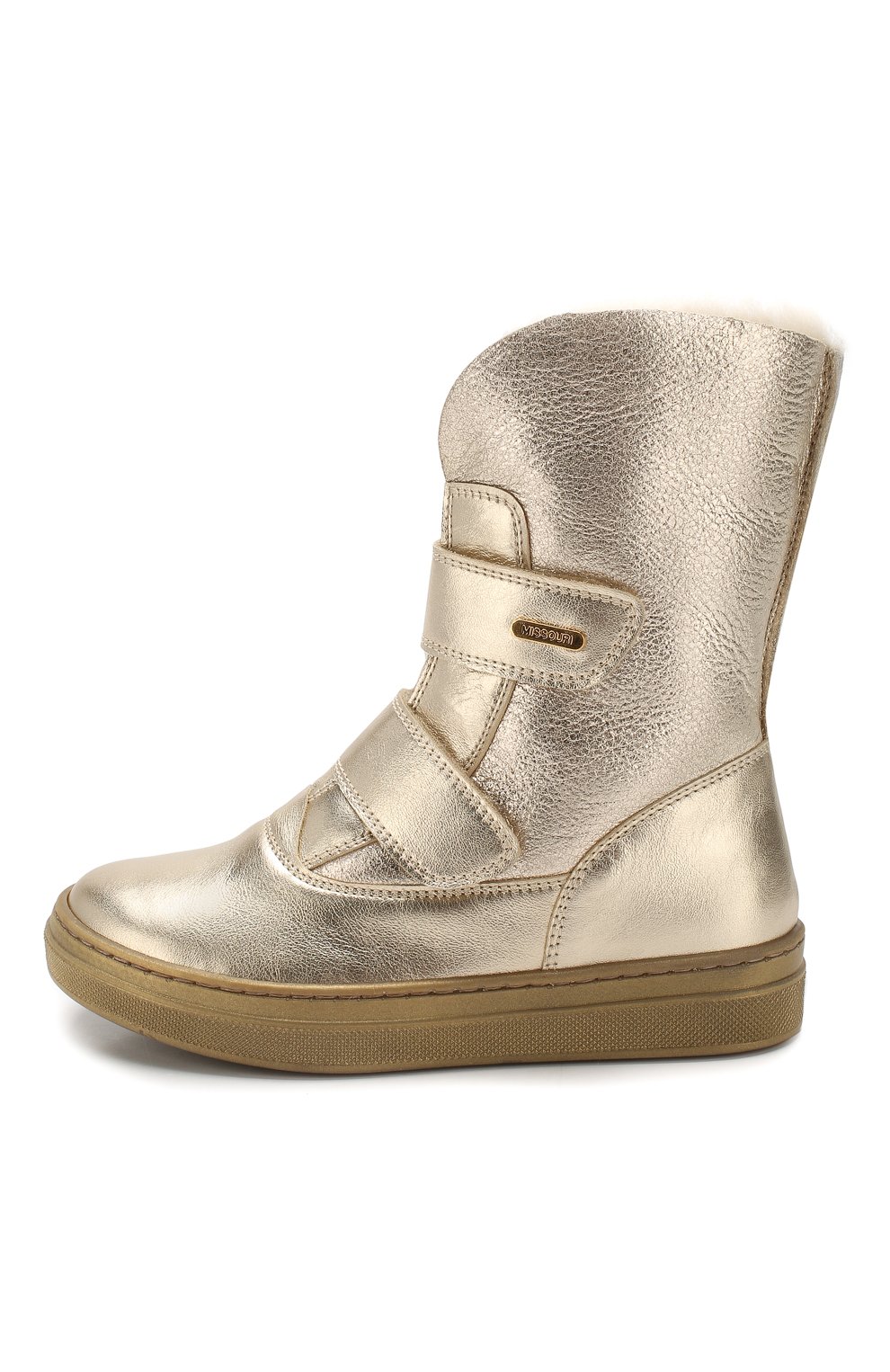 Кожаные ботинки с меховой отделкой MISSOURI, арт. 2954 V/27-30, фото 2