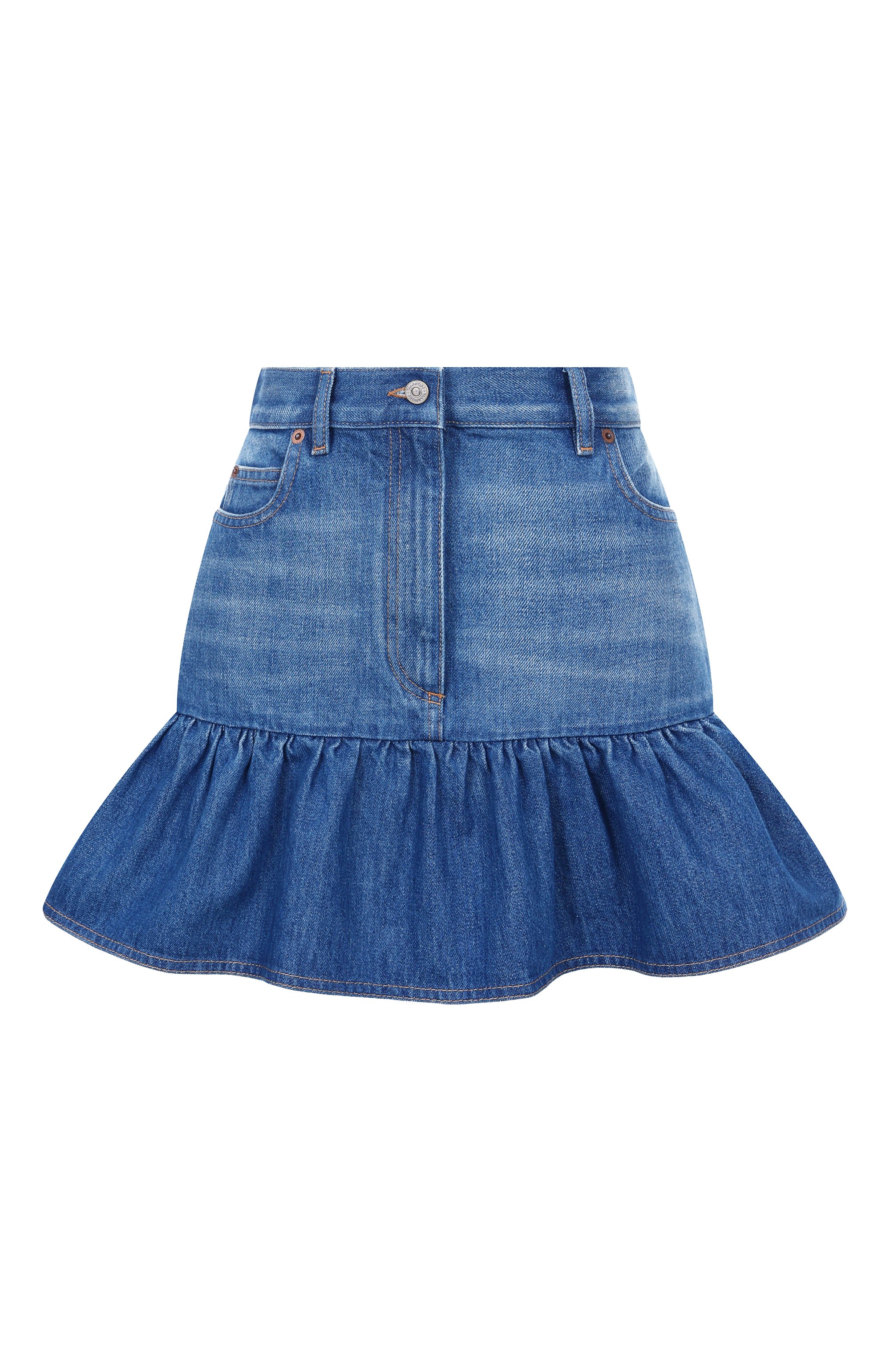 Джинсовая юбка VALENTINO, арт. 7B3DD20L/9KH, фото 1