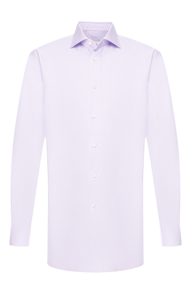 Хлопковая сорочка с воротником кент BRIONI, арт. RCL815/P806H, фото 1