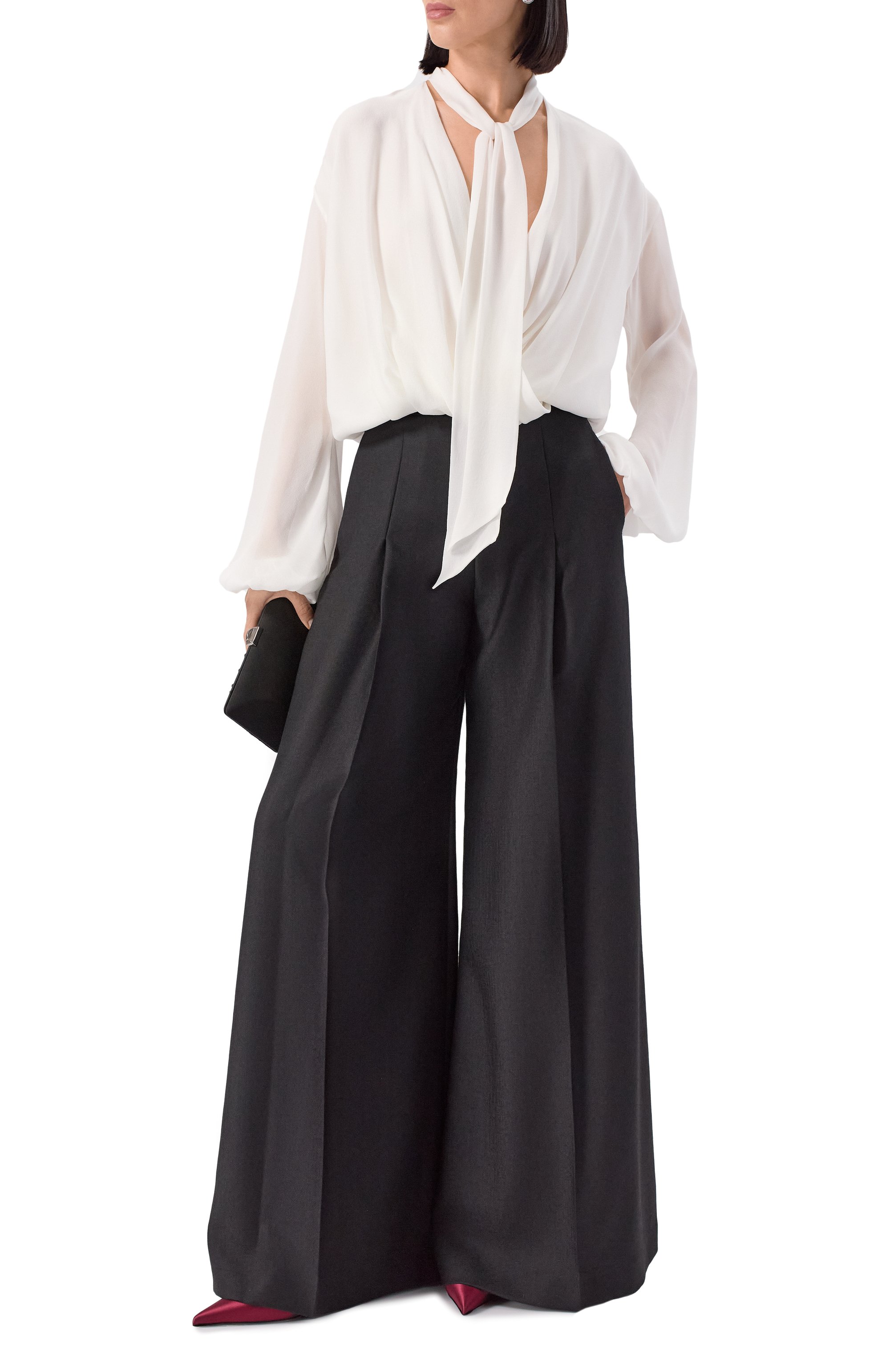 Шерстяные брюки GIAMBATTISTA VALLI, арт. 25FWPVCA3181/14STE, фото 2