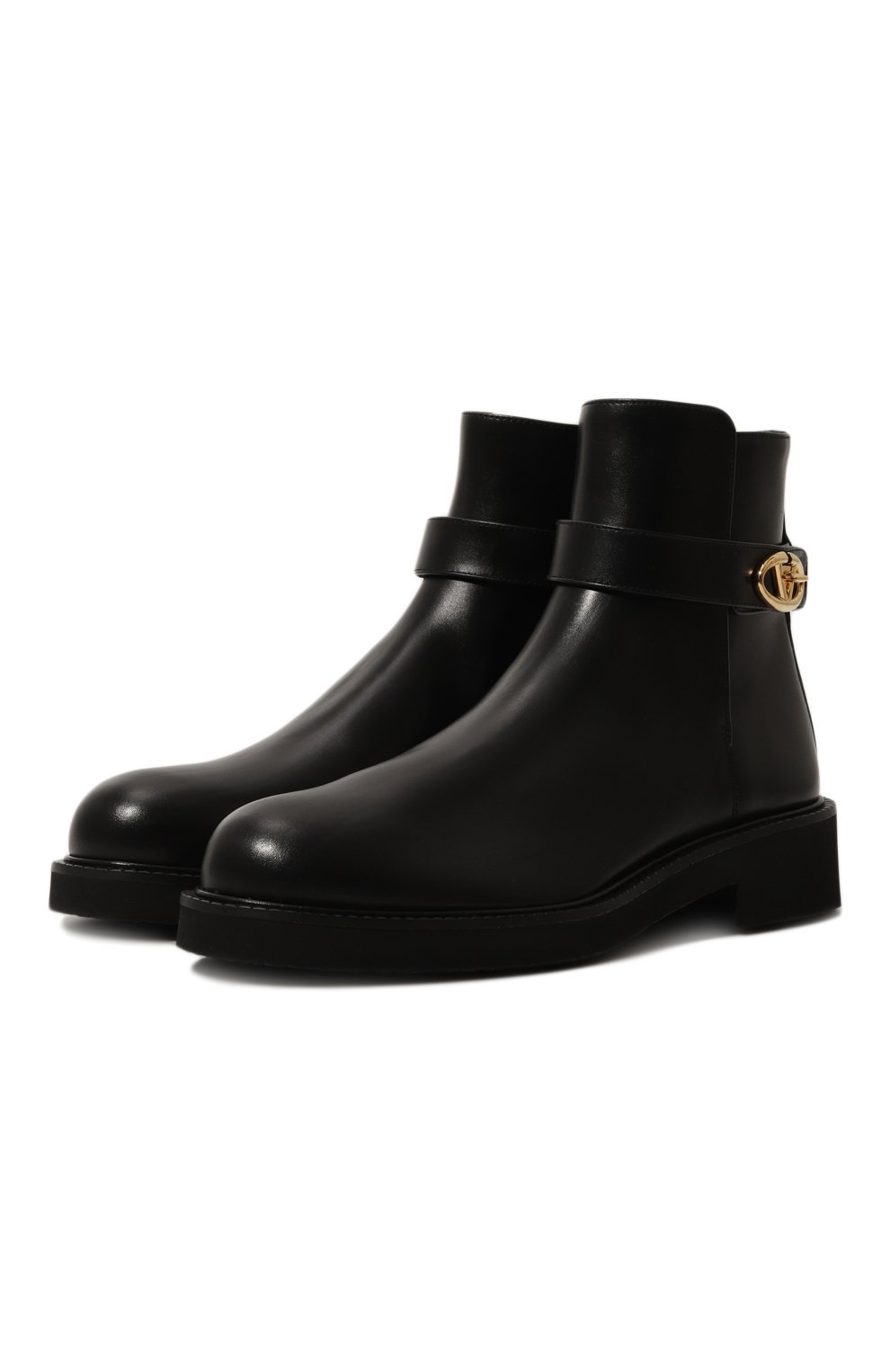 Кожаные ботинки vlogo locker VALENTINO, арт. 5W2S0JS8/HJL, фото 1